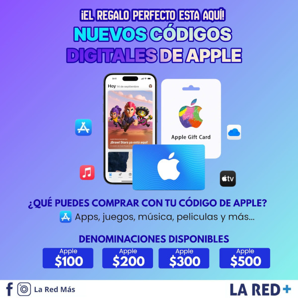 APPLE Redes Sociales mini