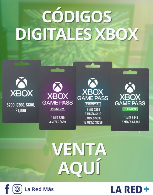 XBOX CARTA